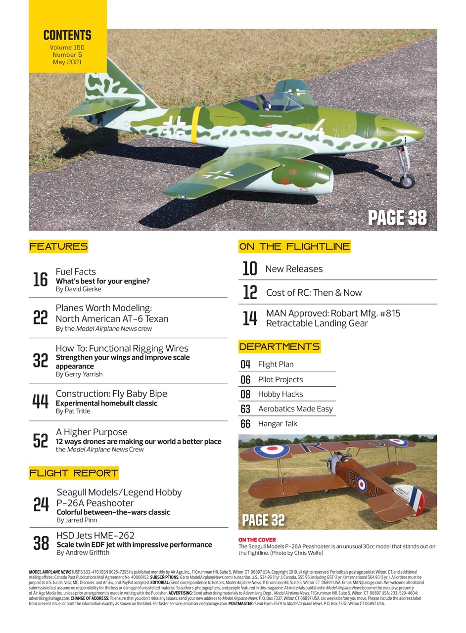 Model Airplane News Preview Pages