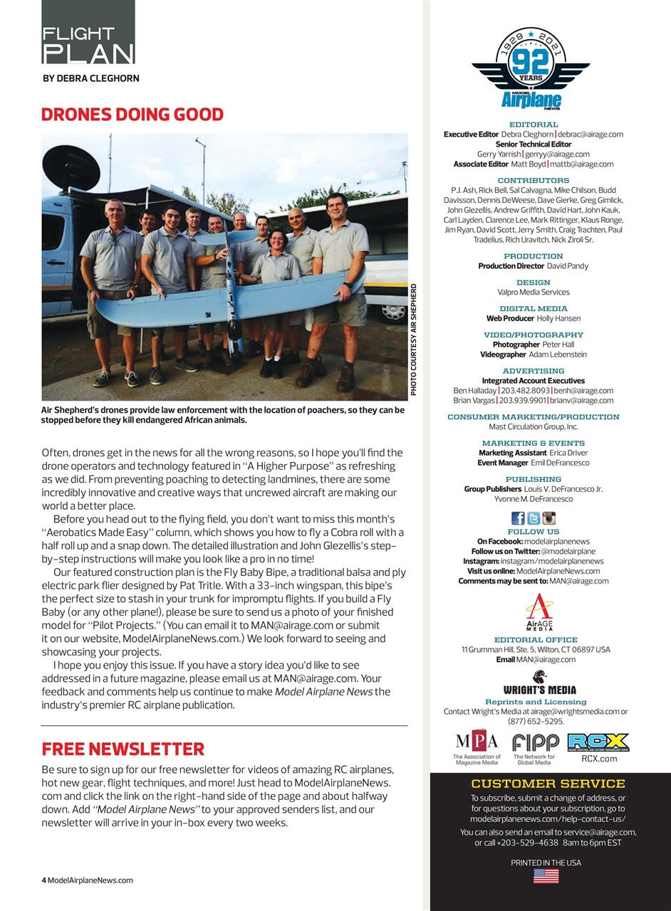 Model Airplane News Preview Pages