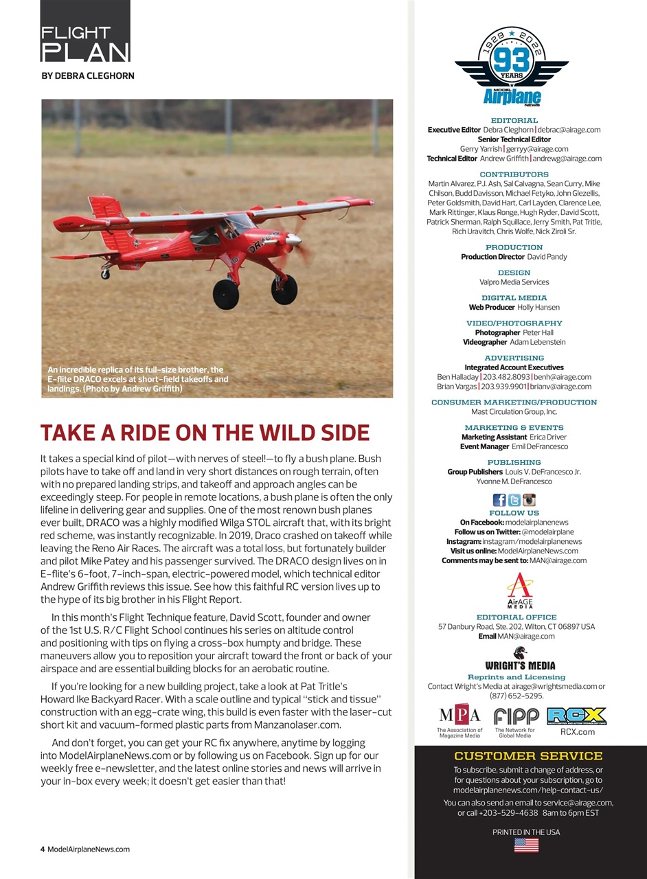Model Airplane News Preview Pages