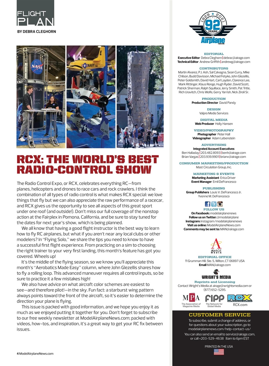 Model Airplane News Preview Pages