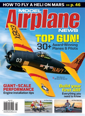 Model Airplane News issue August 2021