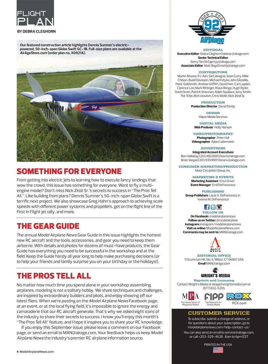 Model Airplane News Preview Pages