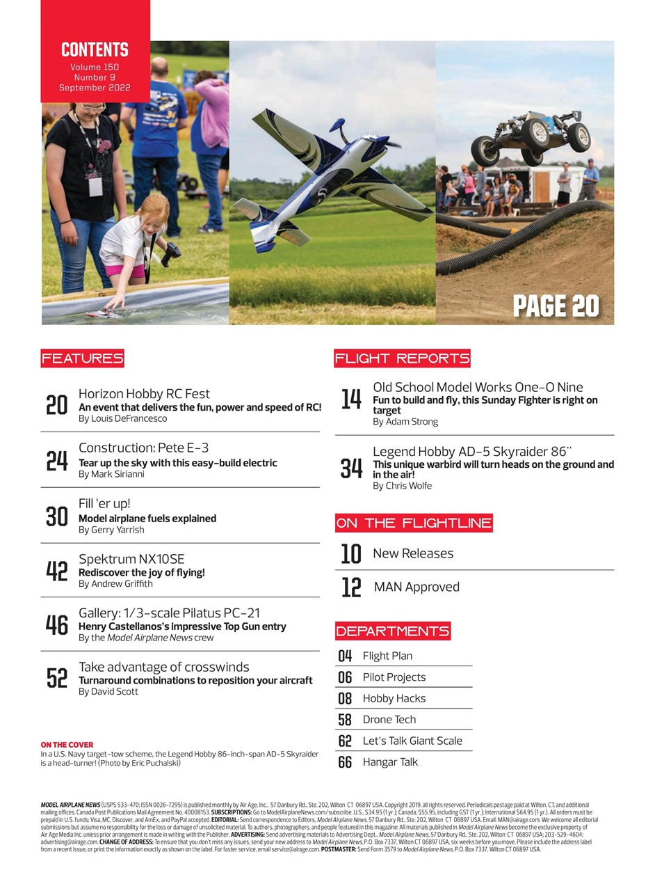Model Airplane News Preview Pages