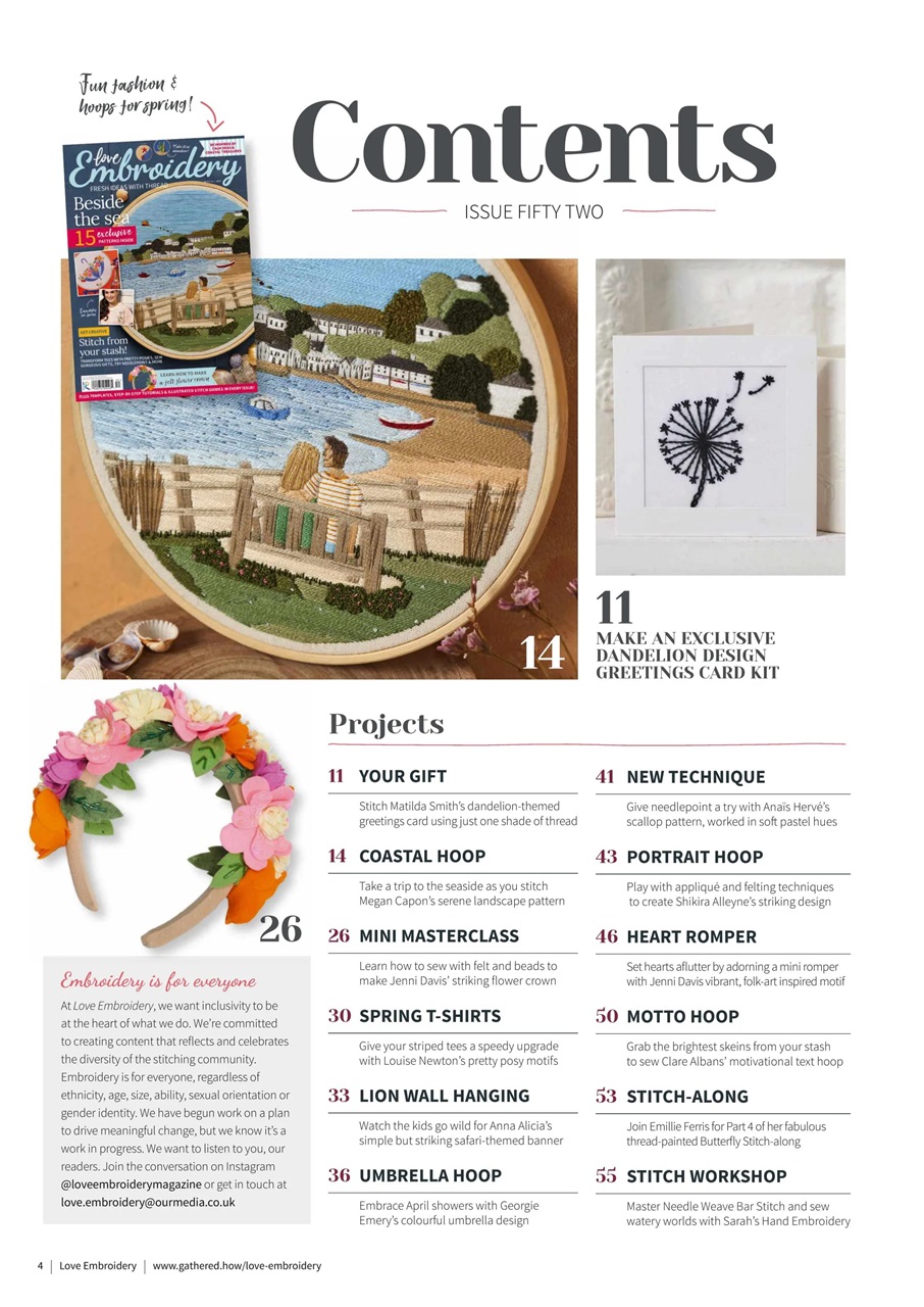 Love Embroidery Preview Pages