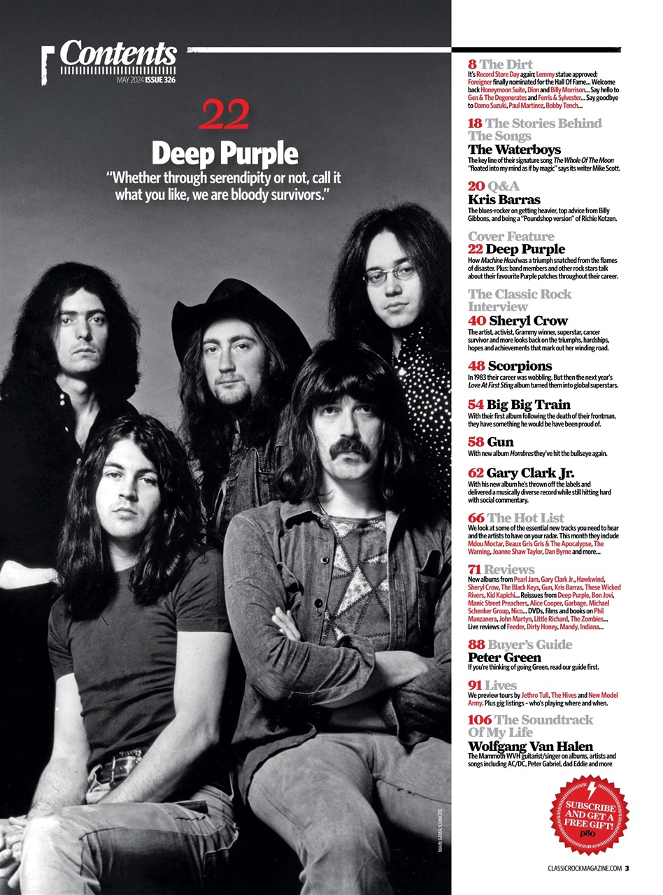 Classic Rock Preview Pages