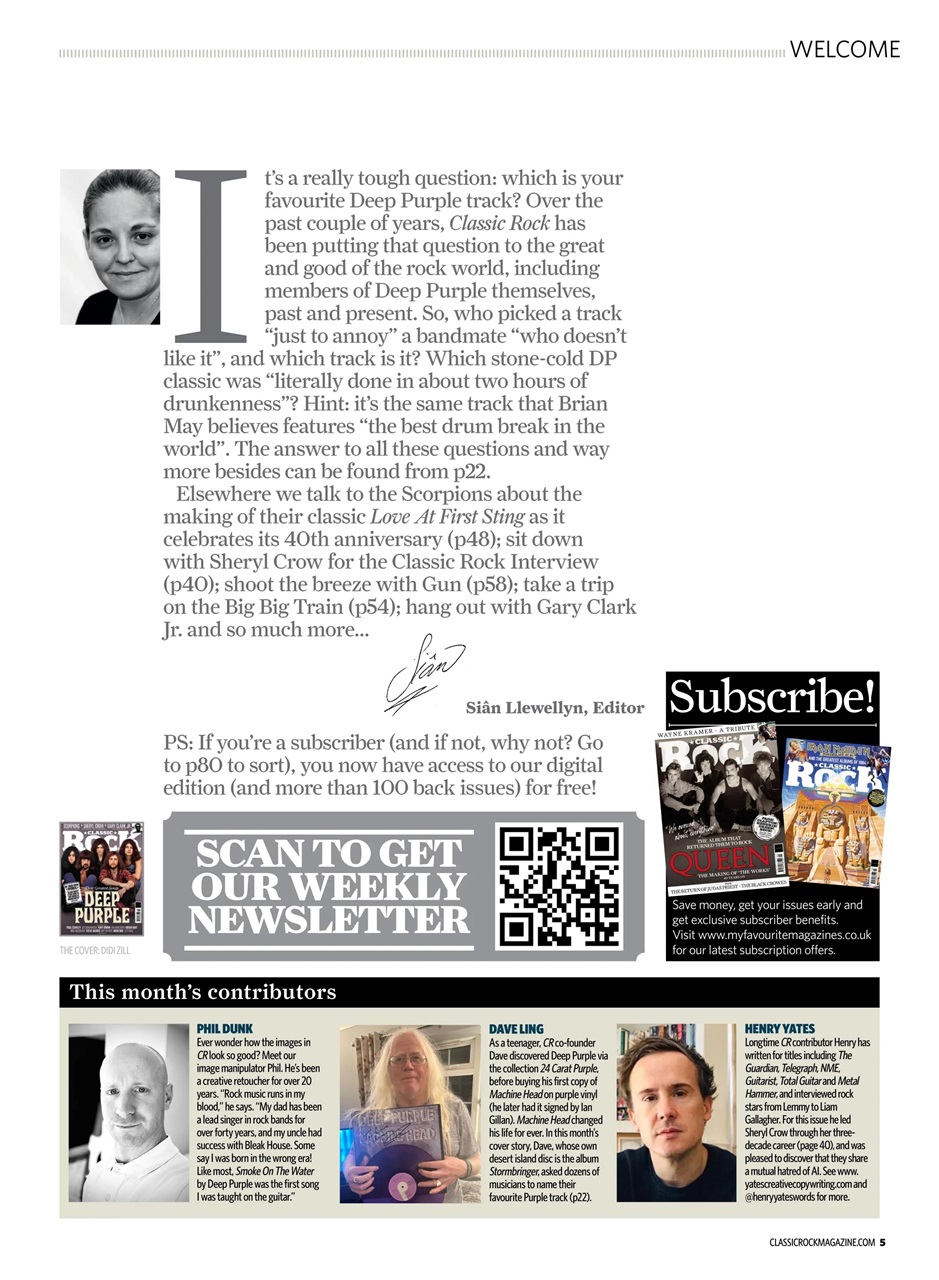 Classic Rock Preview Pages