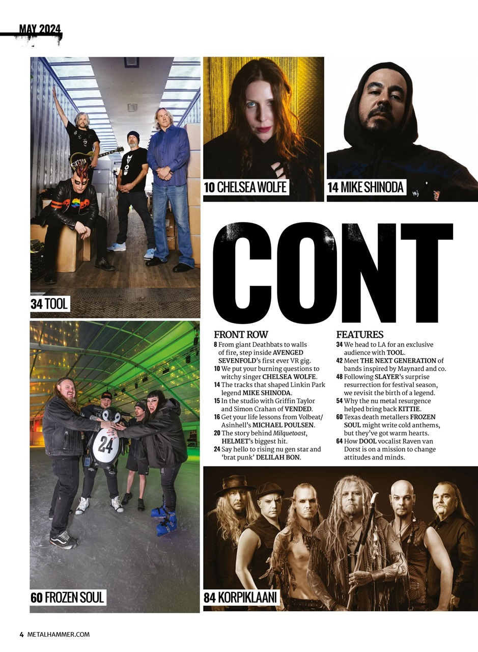 Metal Hammer Preview Pages