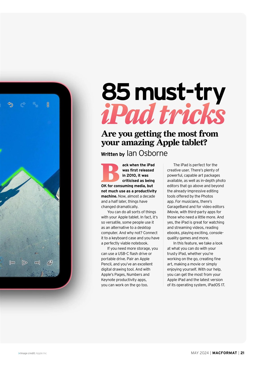 MacFormat Preview Pages