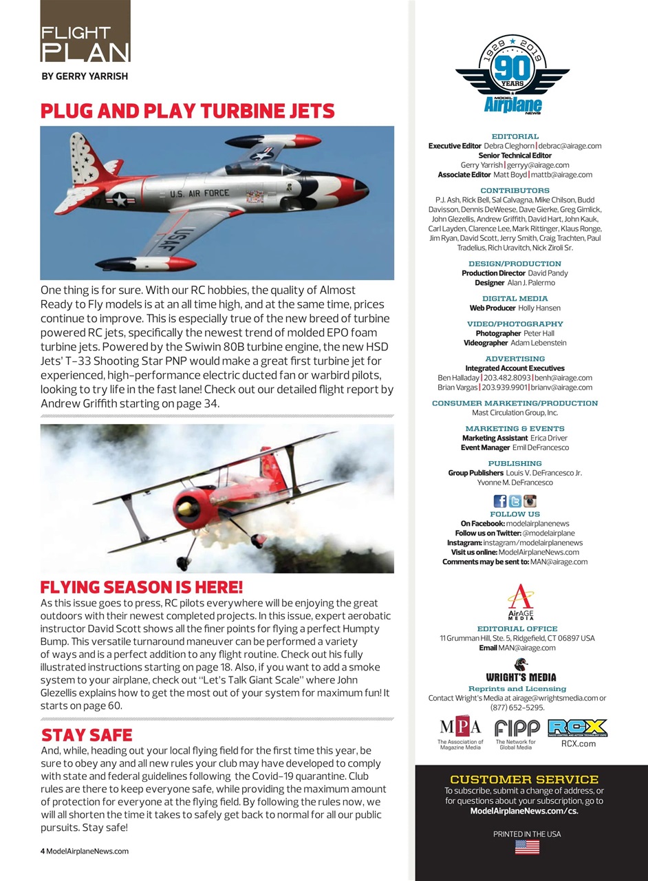 Model Airplane News Preview Pages