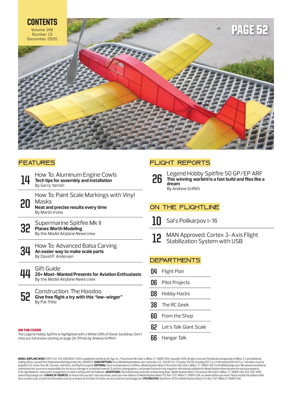 Model Airplane News Preview Pages