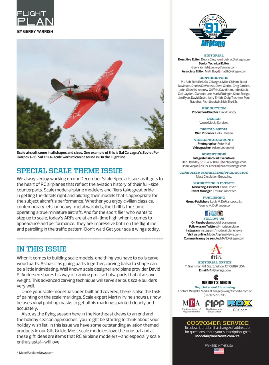 Model Airplane News Preview Pages