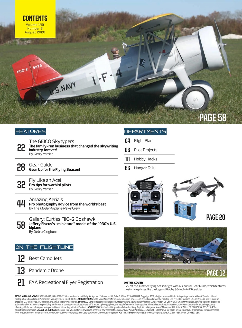 Model Airplane News Preview Pages