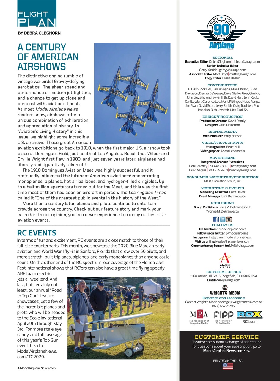 Model Airplane News Preview Pages
