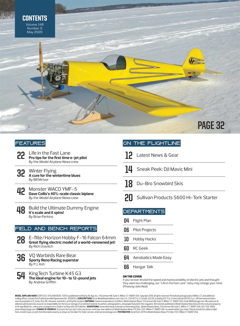 Model Airplane News Preview Pages