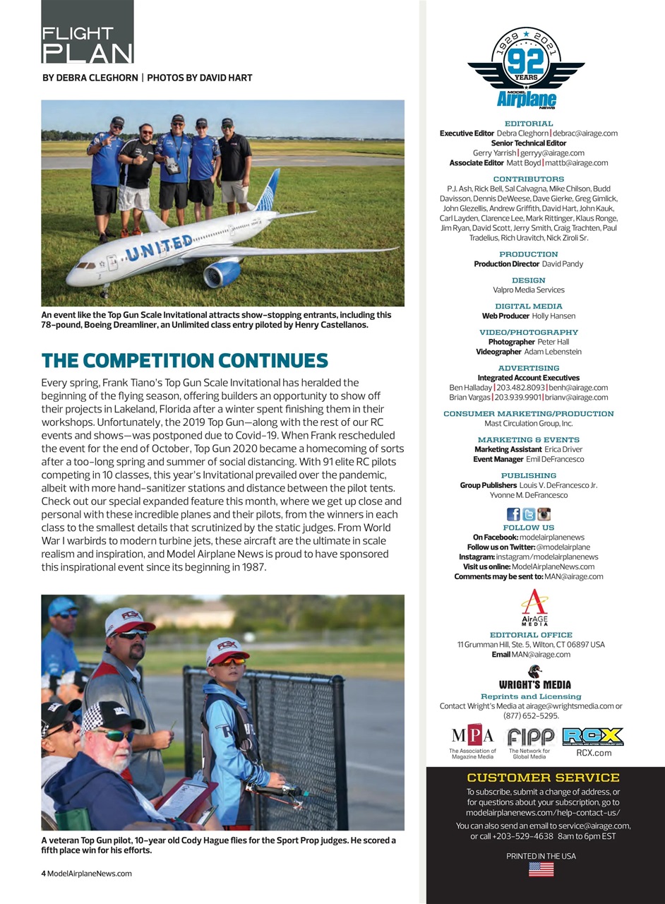 Model Airplane News Preview Pages