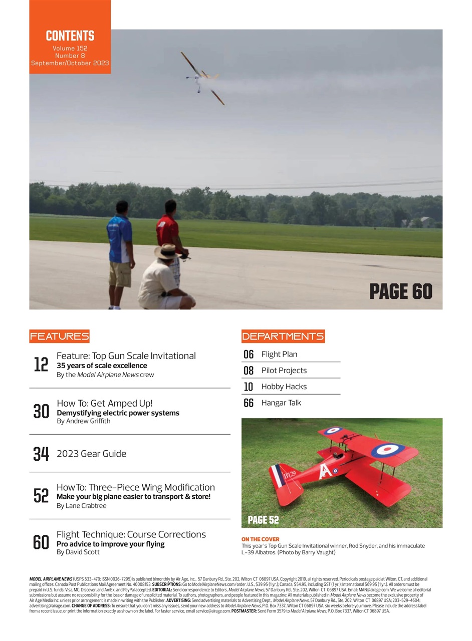 Model Airplane News Preview Pages