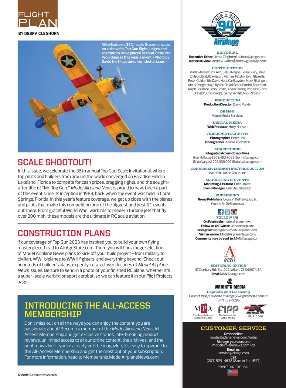Model Airplane News Preview Pages