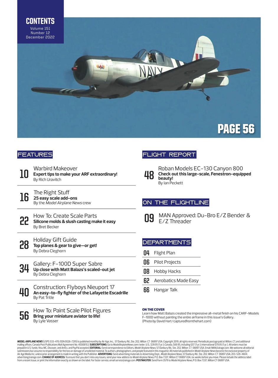 Model Airplane News Preview Pages