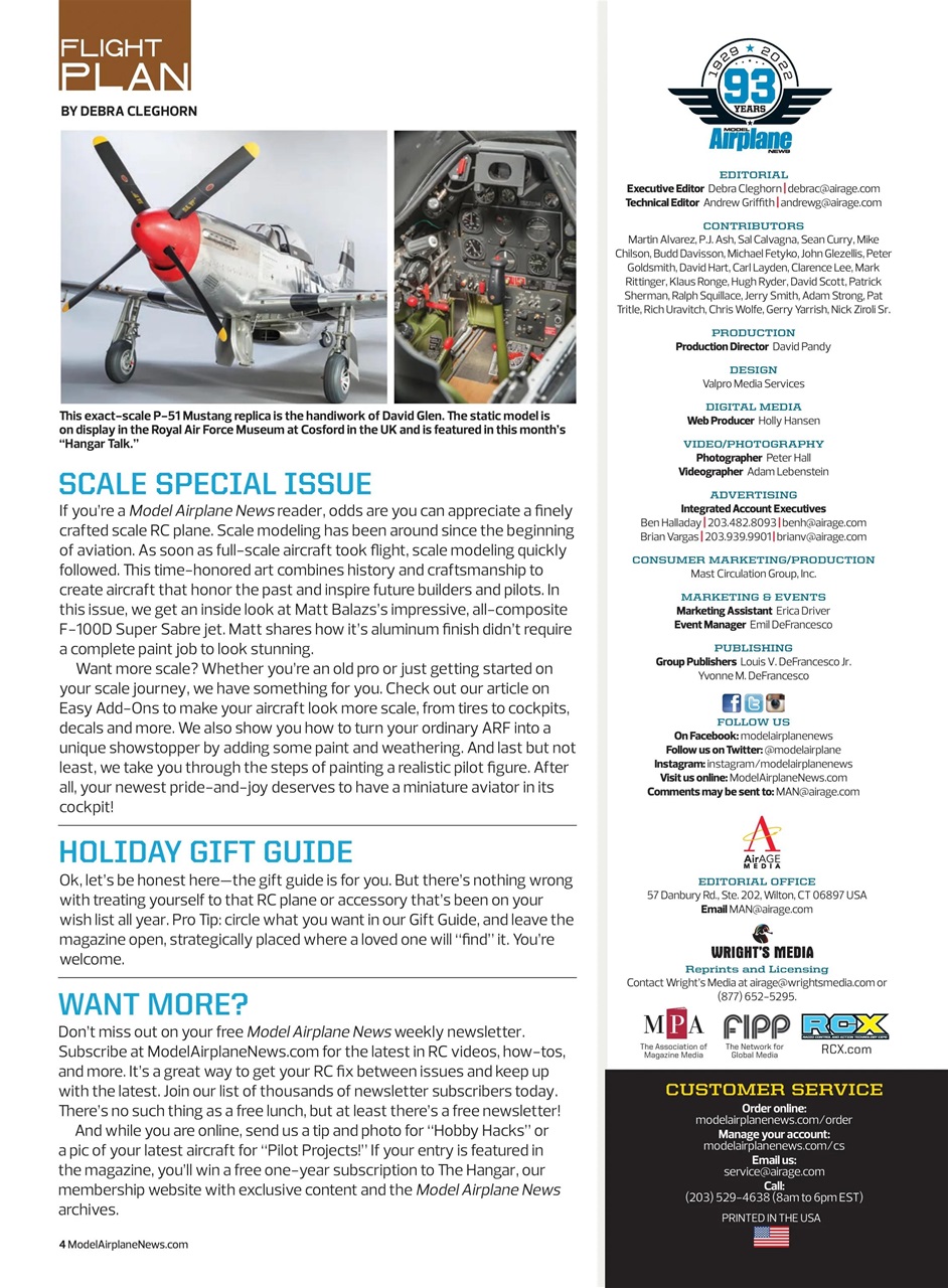 Model Airplane News Preview Pages