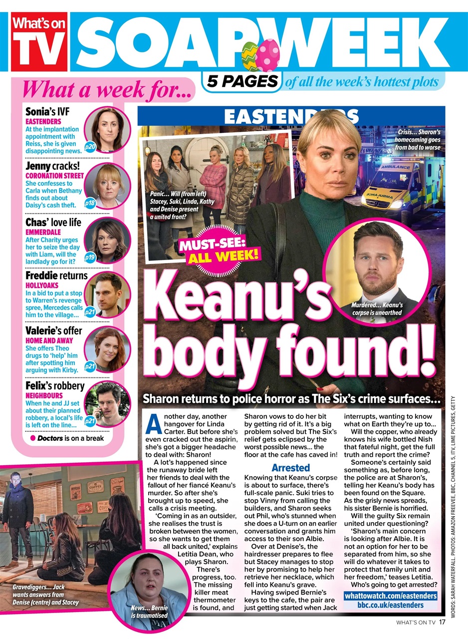 What's on TV Preview Pages