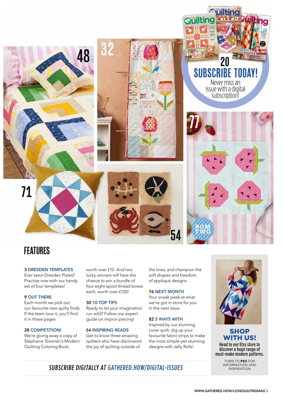 Love Patchwork & Quilting Preview Pages