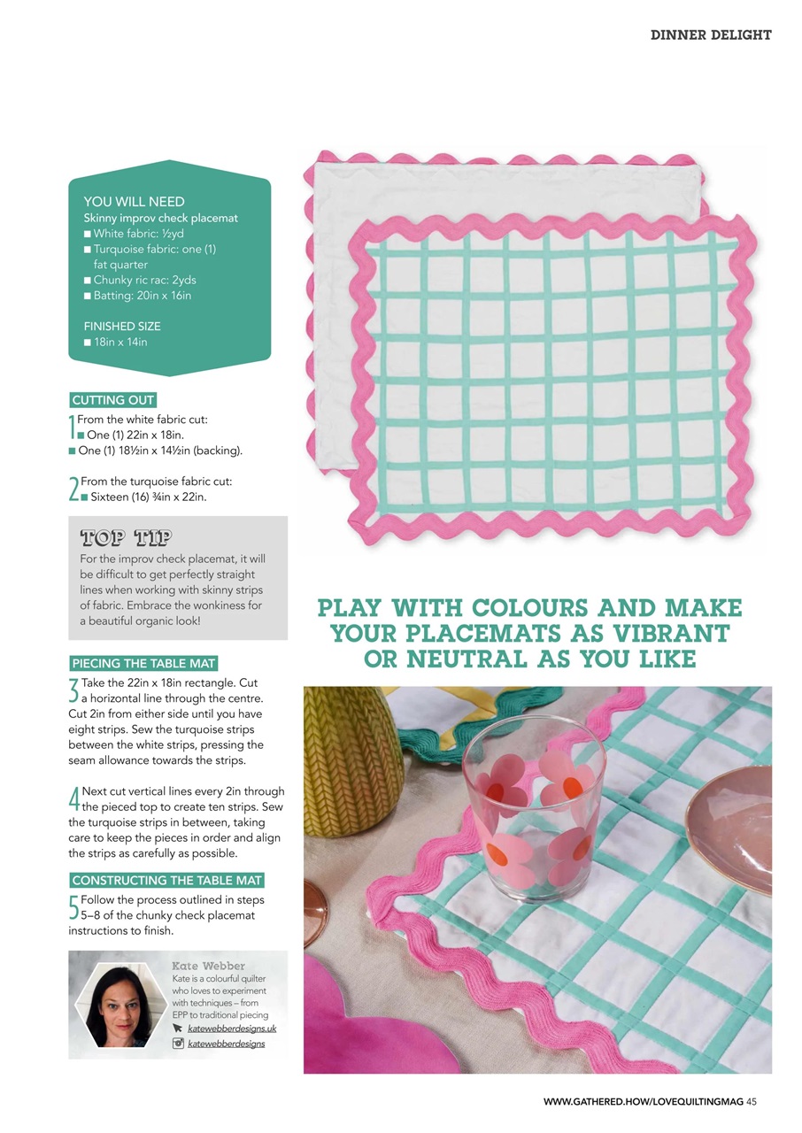 Love Patchwork & Quilting Preview Pages