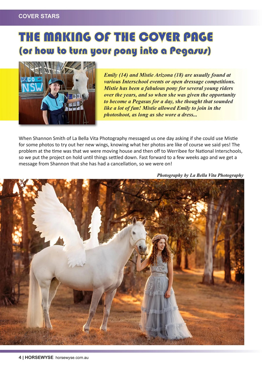 HorseWyse Magazine Preview Pages