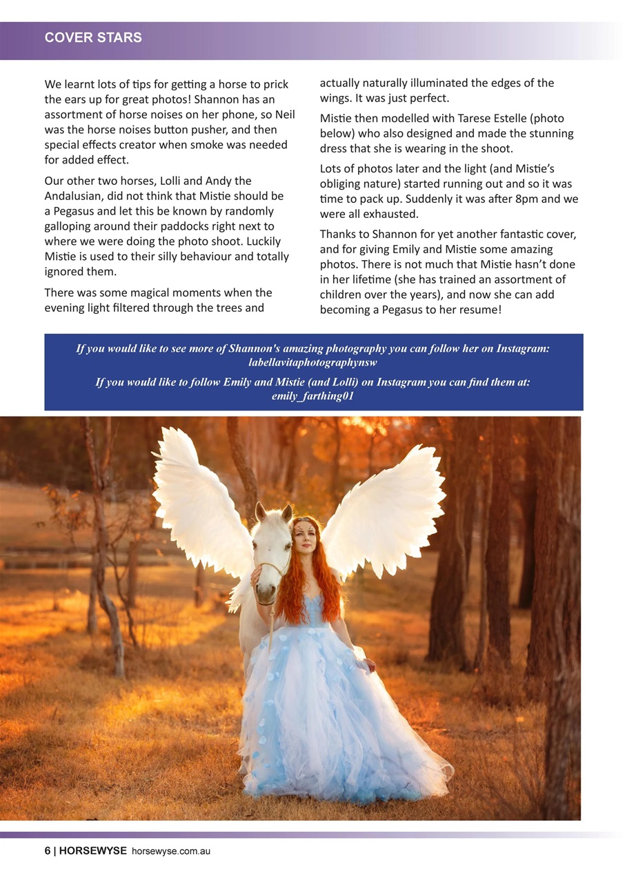 HorseWyse Magazine Preview Pages