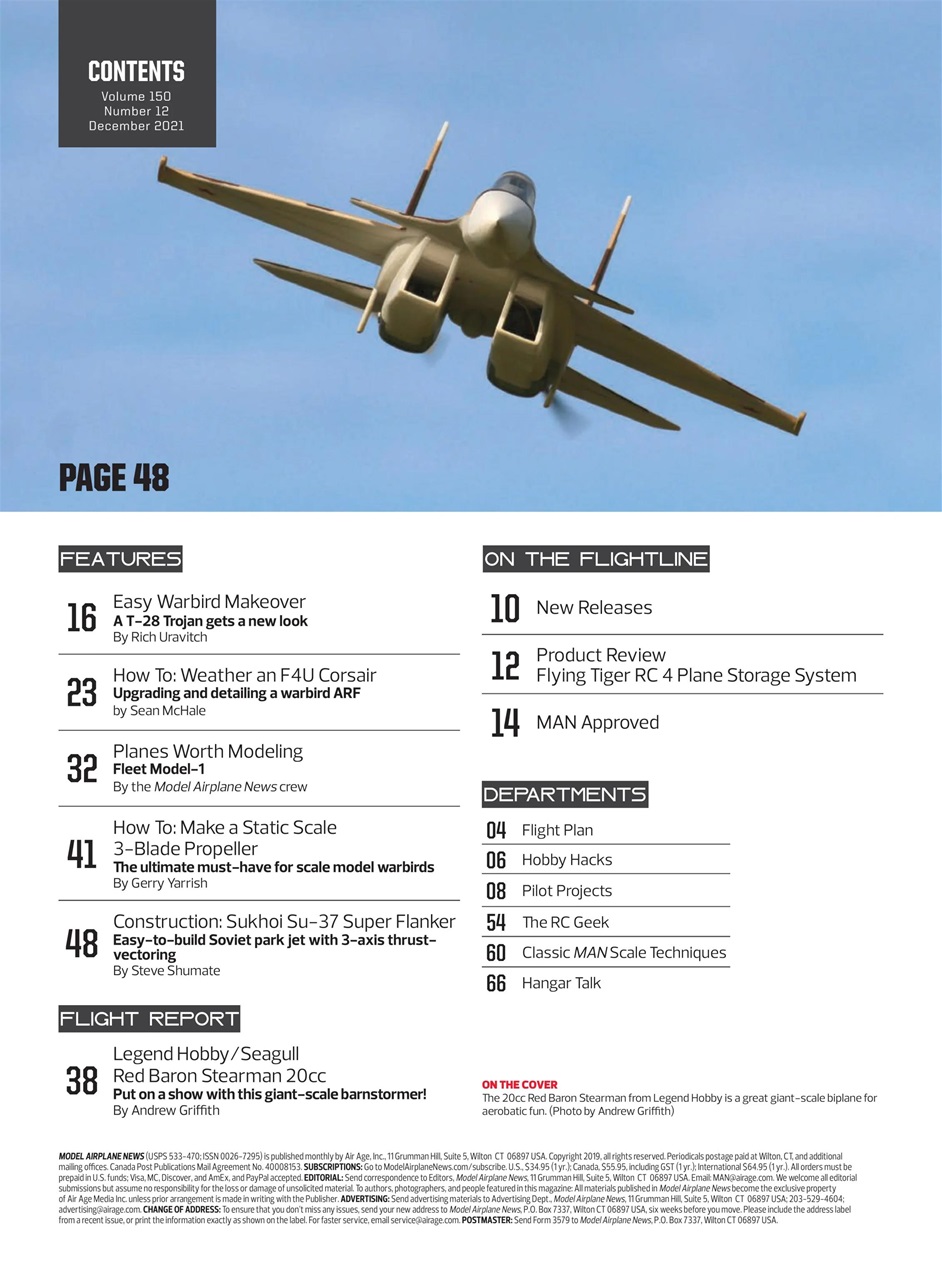 Model Airplane News Preview Pages