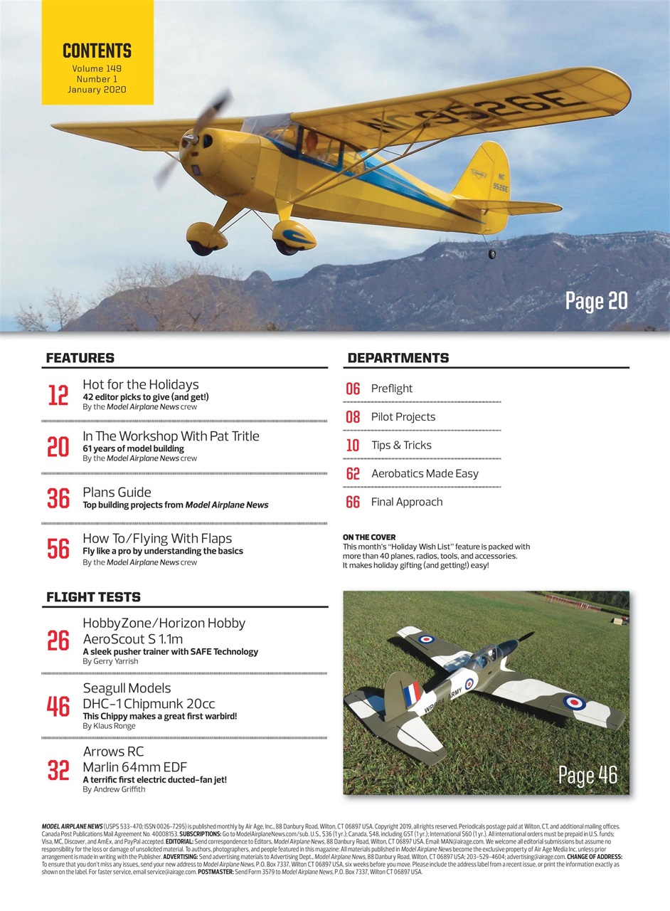 Model Airplane News Preview Pages