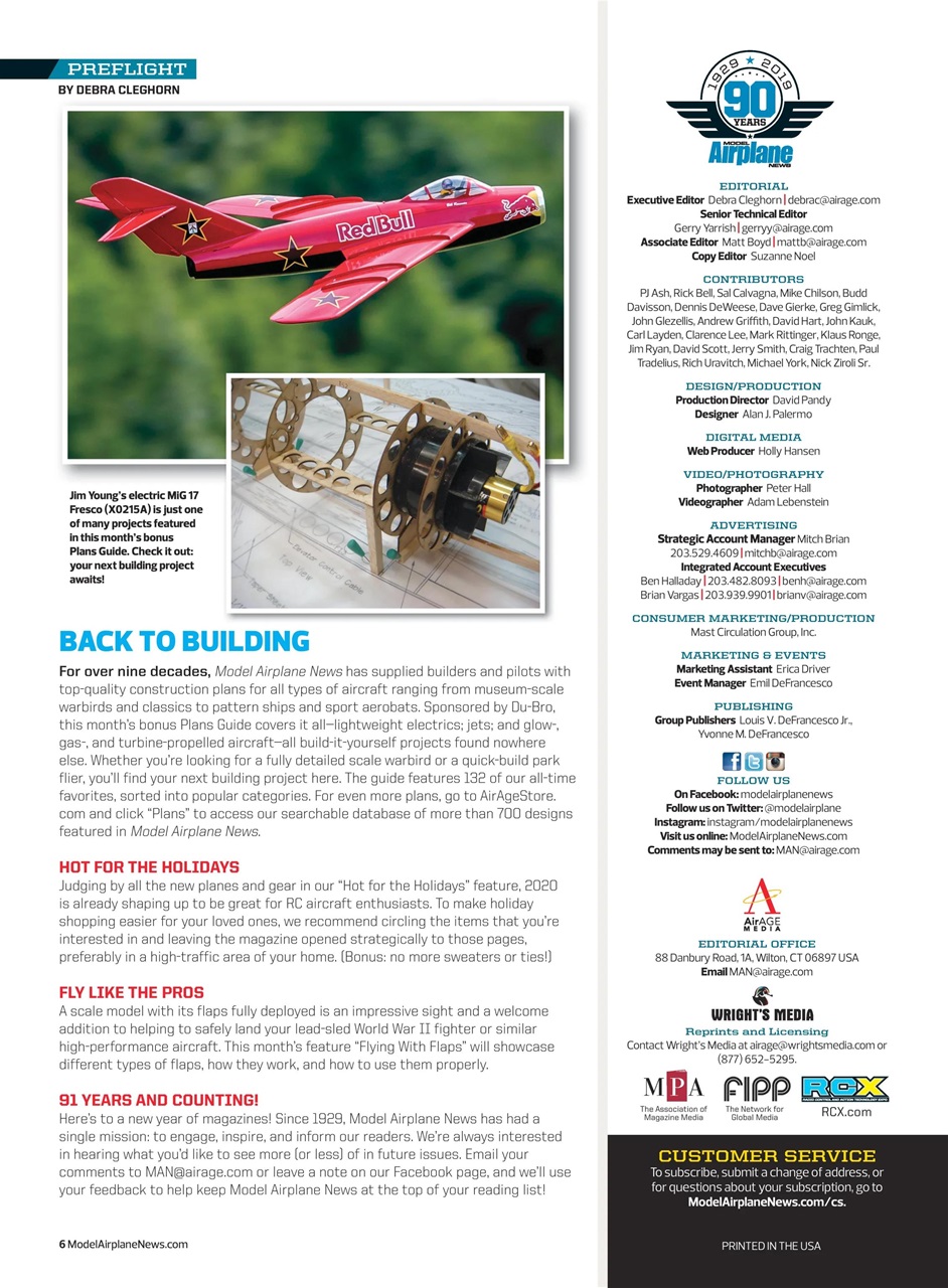 Model Airplane News Preview Pages