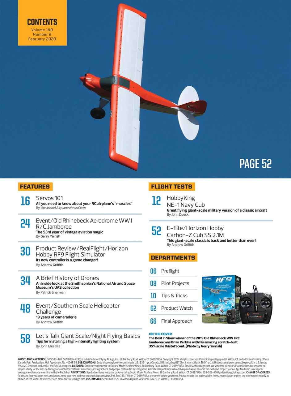 Model Airplane News Preview Pages