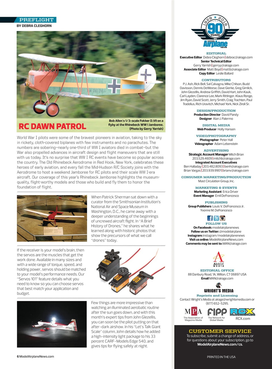 Model Airplane News Preview Pages