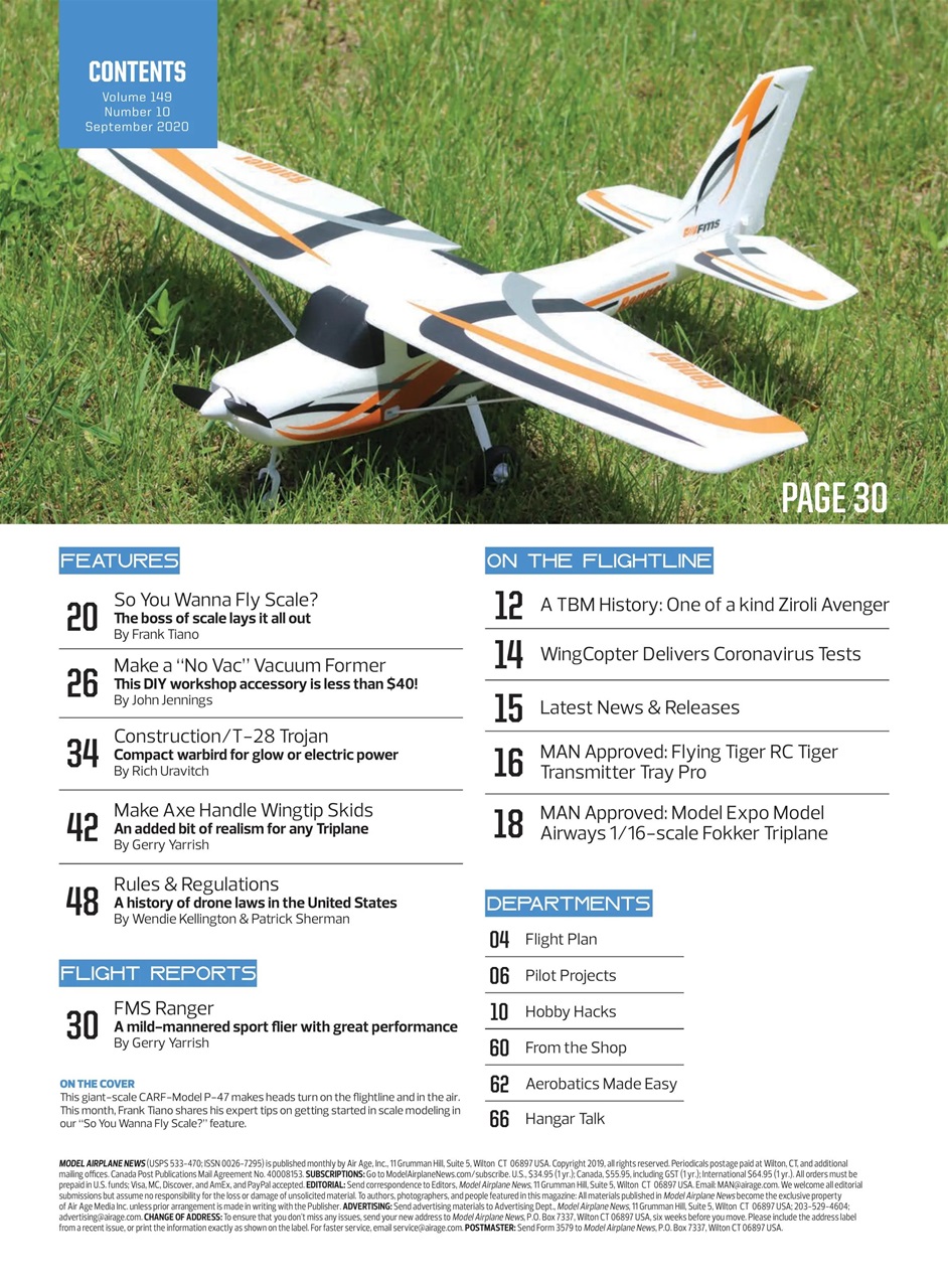 Model Airplane News Preview Pages