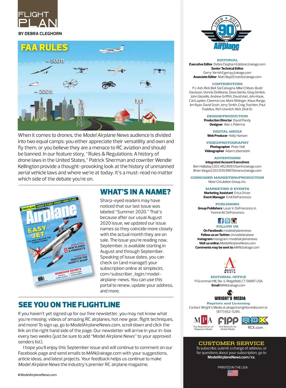 Model Airplane News Preview Pages