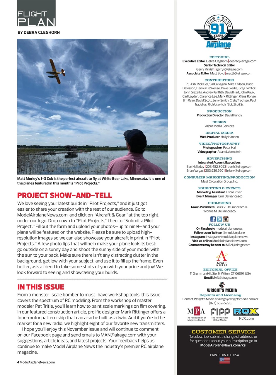 Model Airplane News Preview Pages