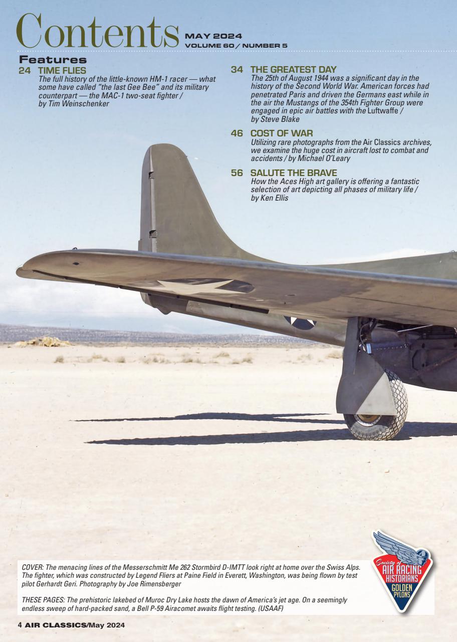 Air Classics - Where History Flies Preview Pages