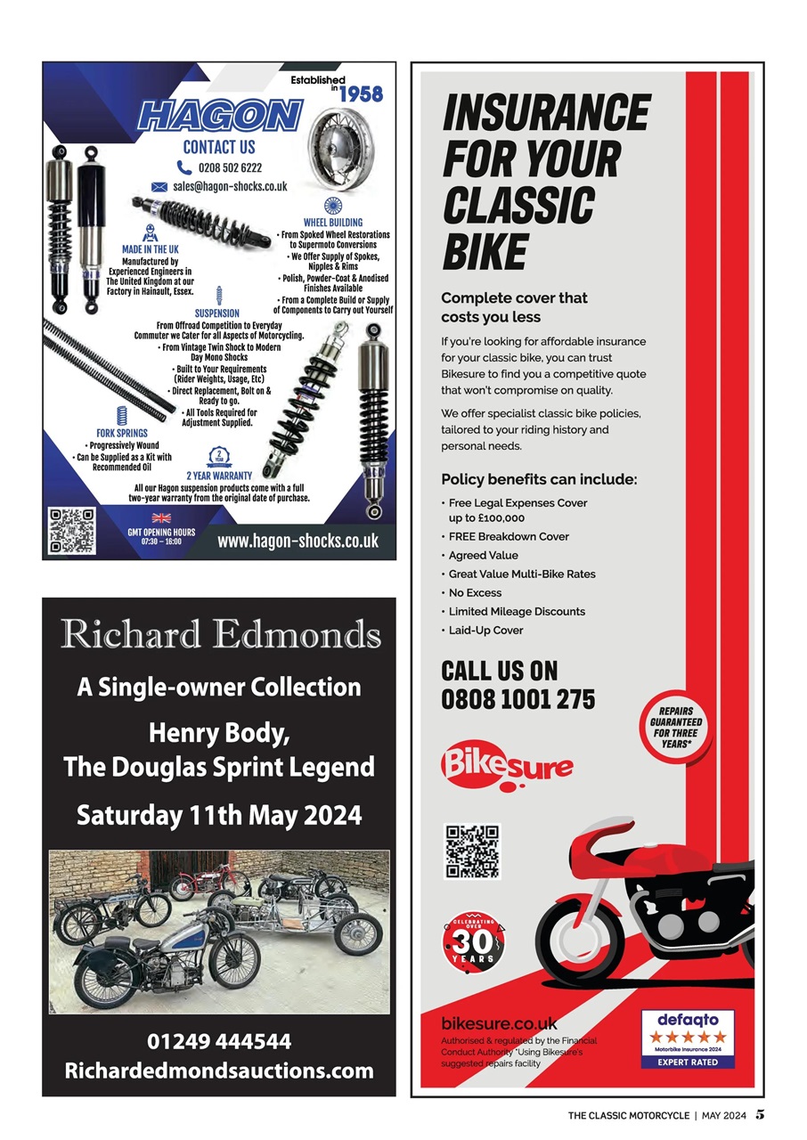 The Classic MotorCycle Preview Pages
