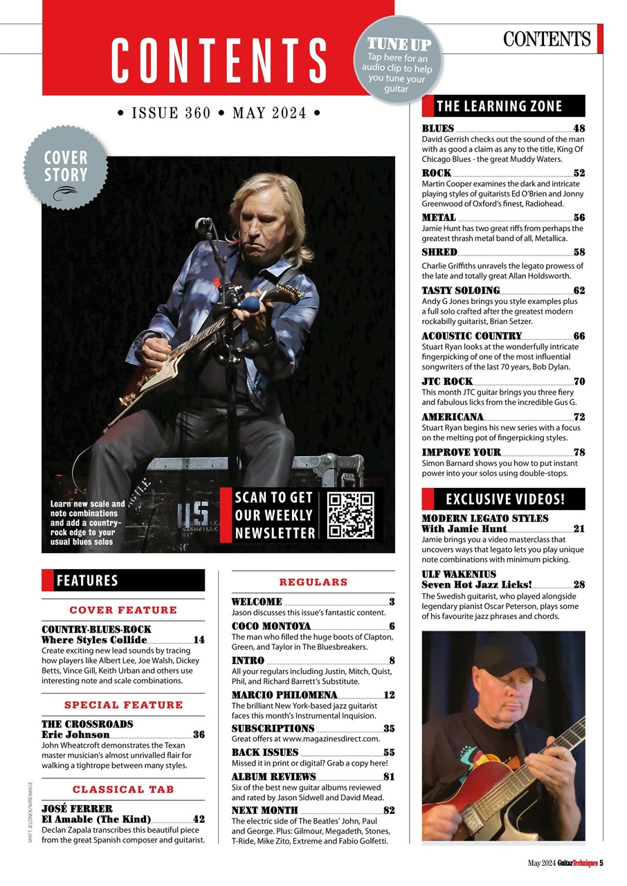 Guitar Techniques Preview Pages