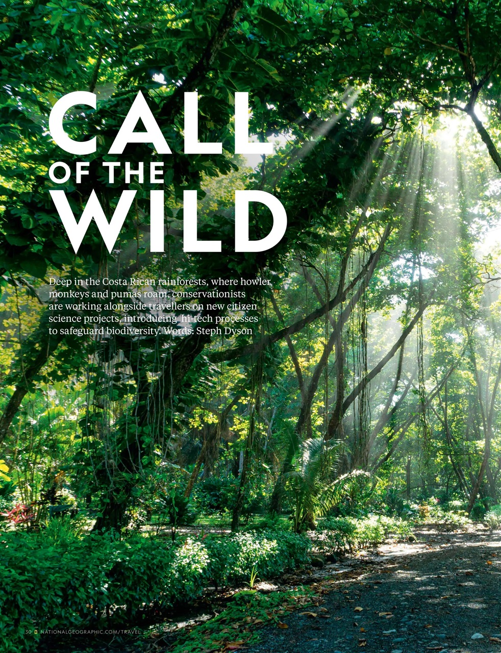 National Geographic Traveller UK Preview Pages