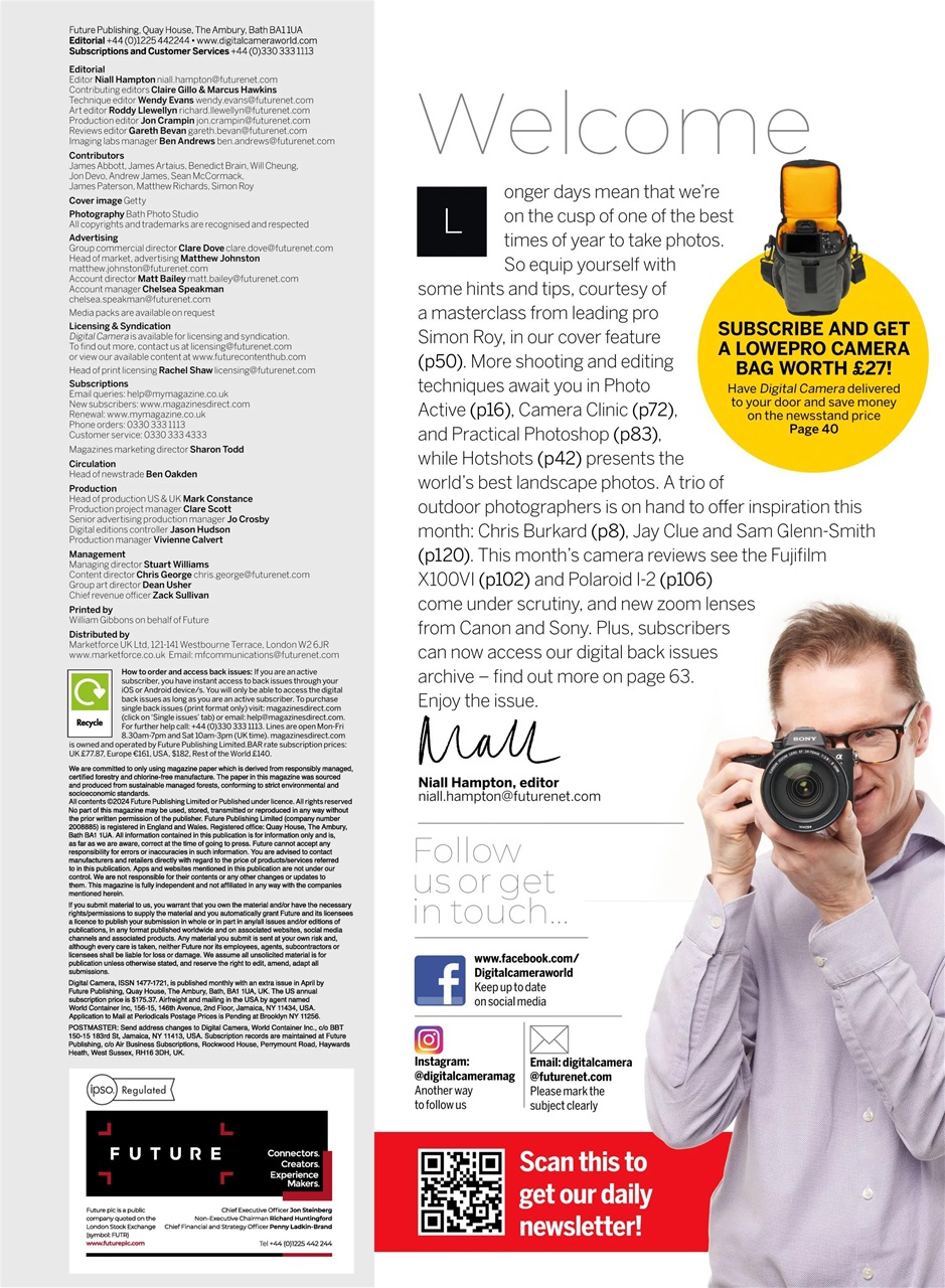 Digital Camera Magazine Preview Pages