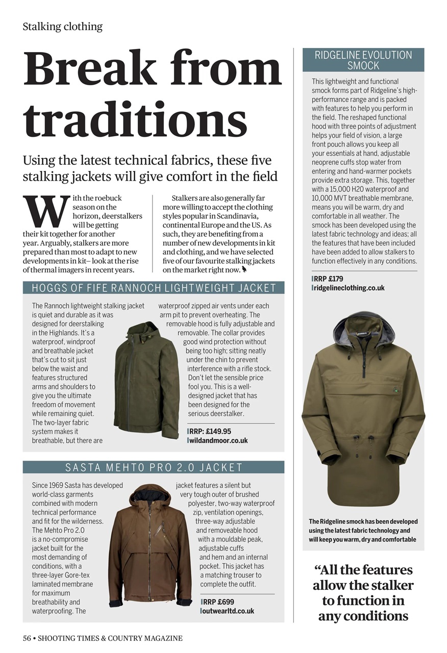 Shooting Times & Country Preview Pages