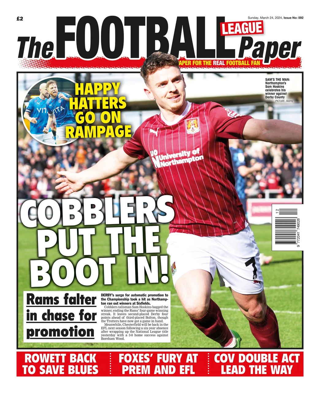 The Football League Paper Preview Pages