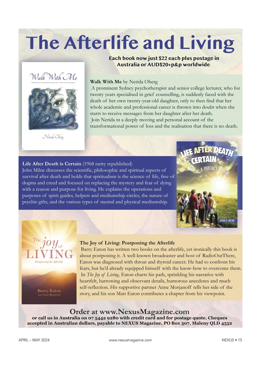 Nexus Magazine Preview Pages