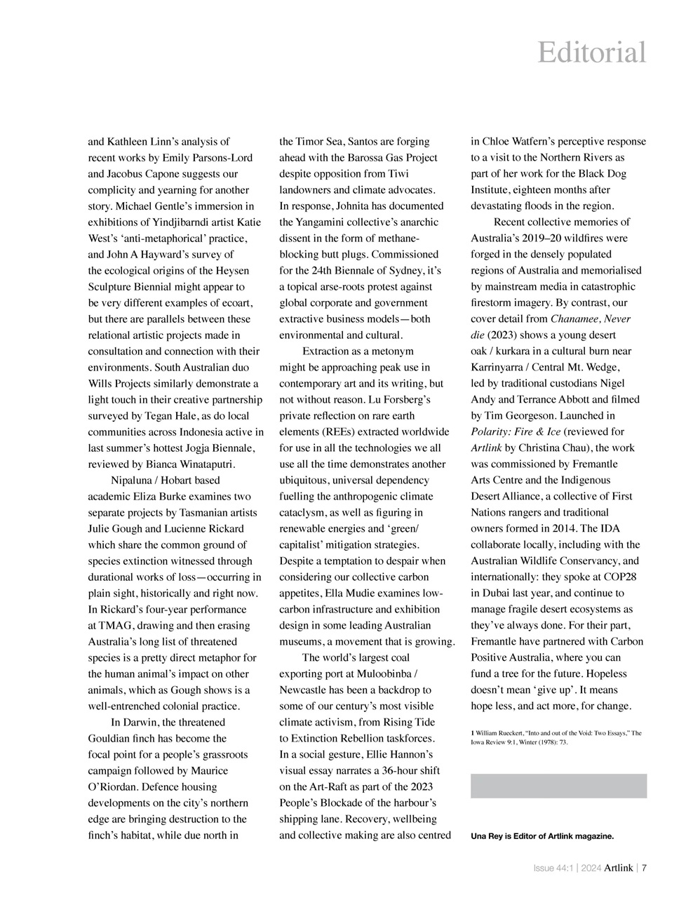 Artlink Magazine Preview Pages