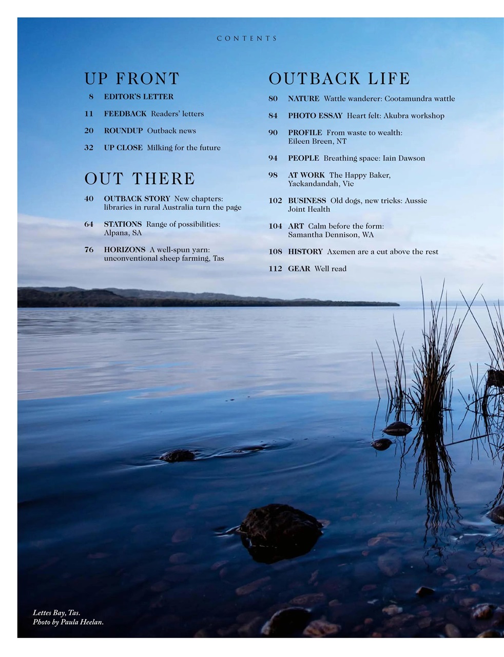 OUTBACK Magazine Preview Pages