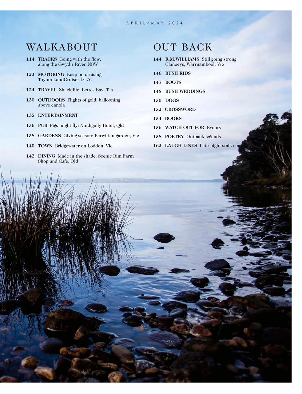 OUTBACK Magazine Preview Pages