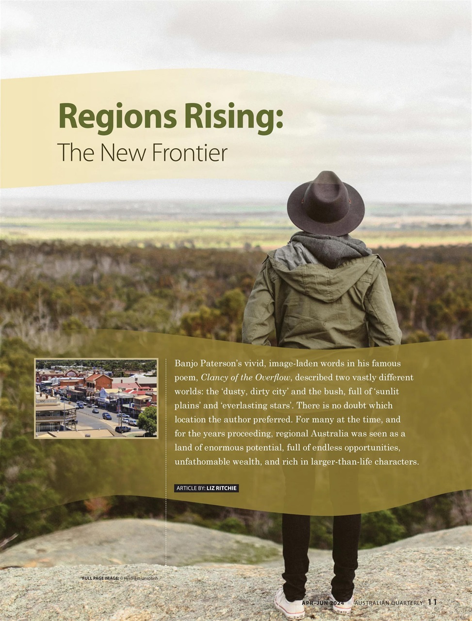 AQ: Australian Quarterly Preview Pages