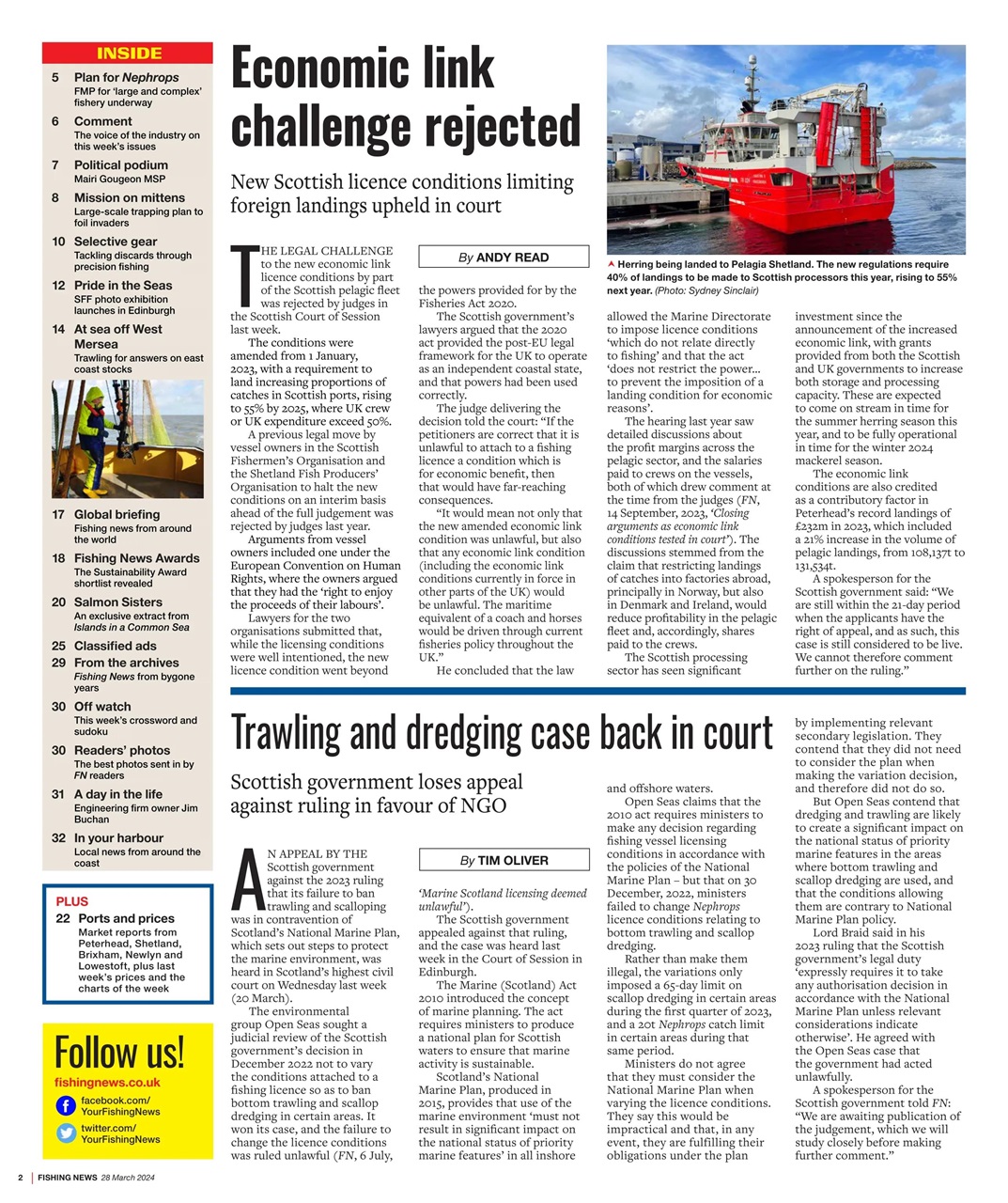 Fishing News Preview Pages