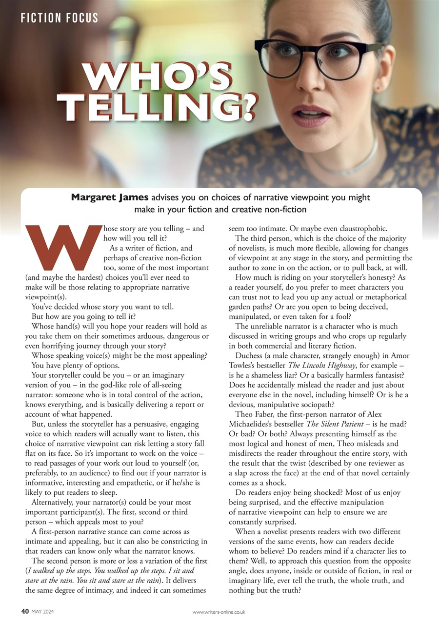 Writing Magazine Preview Pages